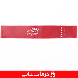 کش پیلاتس لاتکس باند بسه 5 عددی کش لوپ fit simplify