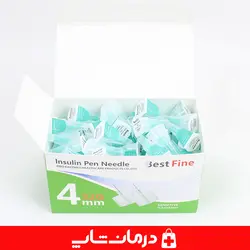 سرسوزن انسولین بست فاین best fine سایز 4 گیج 32 بسته 100 عددی
