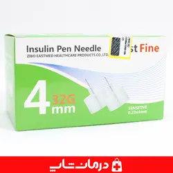 سرسوزن انسولین بست فاین best fine سایز 4 گیج 32 بسته 100 عددی