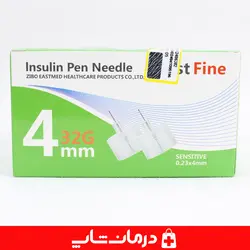 سرسوزن انسولین بست فاین best fine سایز 4 گیج 32 بسته 100 عددی