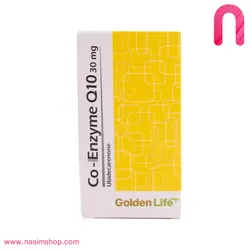 قرص کوآنزیم کیوتن 30 میلی گرم گلدن لایف 60 عددی