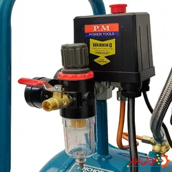 پمپ باد بی صدا 50 لیتری آنکور مدل TM50