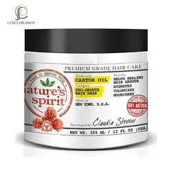 ماسک مو داخل حمام روغن کرچک اسپریت Natures Spirit Pro Growth Hair Mask
