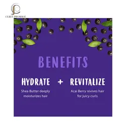 نرم کننده داخل حمام توت آکای کنتو Cantu Revitalizing Acai Berry Conditioner