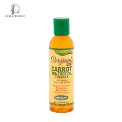 روغن درمان موی هویج و درخت چای آفریکاز بست Africas Best Originals Carrot Tea-Tree Oil Therapy