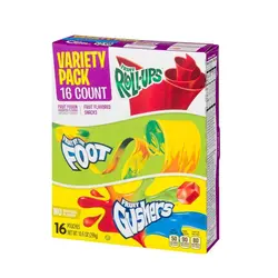 میکس لواشک میوه ای رولی 16 عددی