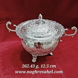 قندان نقره کد‌212