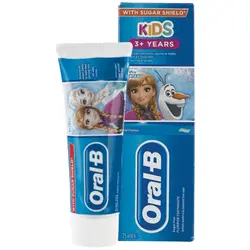 خمیر دندان اورال بی کودک دخترانه حجم 75 میل oral b kid toothpaste