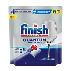 قرص ماشین ظرفشویی فنیش کوانتوم بسته 80 عددی