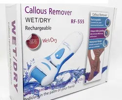 سنگ پای برقی کالوس ریموور مدل Callous Remover WET/DRY Rechargeable RF-555