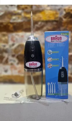دستگاه واتر جت شست و شوی دهان و دندان گلویش براوان braunمدل WJ 10
