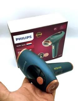 لیزر خانگی فیلیپس Philips دائمی موهای زائد صورت و بدن زنان، حذف موهای زائد دارای 1میلیون شاتPri_568