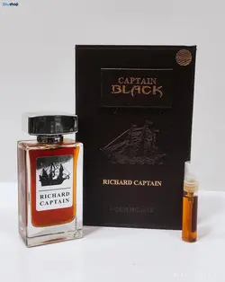 ادکلن مردانه کاپتان بلک جعبه چرم تستر دار