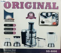 آبمیوه گیری صنعتی4کاره سامی سان مدل SS.8000