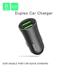 شارژر فندکی DZ07 DOUBLE PORT
