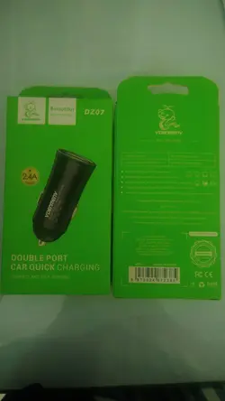 شارژر فندکی DZ07 DOUBLE PORT