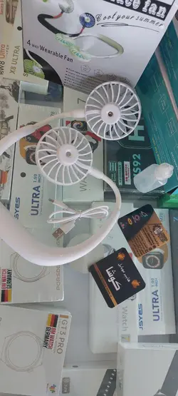 پنکه گردنی با قابلیت اب پاش BY-F