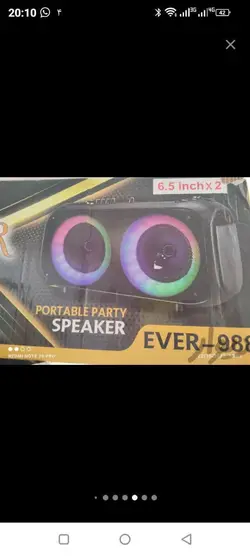 اسپیکر ۶.۵ اینچی قابل حمل مارک ever مدل988