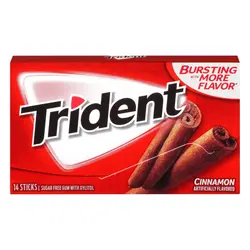 آدامس تریدنت دارچین - Cinnamon Trident Chewing Gum - فروشگاه مواد غذایی استرو مارکت