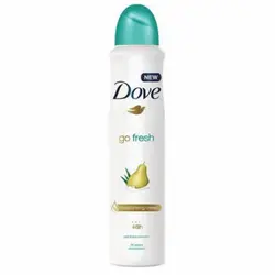 اسپری ضدتعریق زنانه داو 250 میل رایحه گلابی و آلوئه ورا - Dove Pear & Aloe vera scent - فروشگاه مواد غذایی استرو مارکت