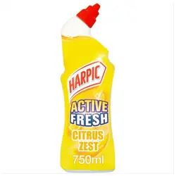 تمیزکننده پوست مرکبات همراه با عطر سیتریکا 750 میل – Harpic Active fresh Citrus - فروشگاه مواد غذایی استرو مارکت