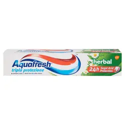 خمیردندان آکوا فرش هربال (گیاهی) 75 میل Aquafresh toothpaste - فروشگاه مواد غذایی استرو مارکت