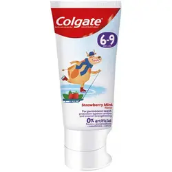 خمیردندان بچه گانه کلگیت 6 تا 9 سال – طعم توت فرنگی و نعناع Colgate toothpaste Strawberry & Mint - فروشگاه مواد غذایی استرو مارکت