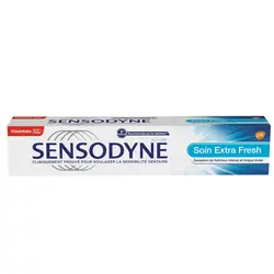 خمیردندان سنسوداین Soin Extra Fresh (مراقبت فوق العاده تازه)Sensodyne toothpaste - فروشگاه مواد غذایی استرو مارکت