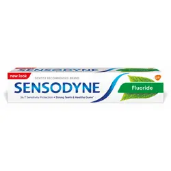 خمیردندان سنسوداین فلوراید نعنا Sensodyne Fluoride toothpaste - فروشگاه مواد غذایی استرو مارکت