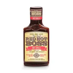 سس ریما ردهات باس هات و چیلی ۴۵۰گ‌ - Reima redhot boss hot & chili sauce - فروشگاه مواد غذایی استرو مارکت