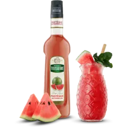 سیروپ هندوانه تیسیر ۱ لیتر - Teisseire watermelon syrup - فروشگاه مواد غذایی استرو مارکت