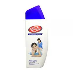 شامپو بدن لایفبوی 300ml حاوی کرم شیر - Lifebuoy body wash mild care - فروشگاه مواد غذایی استرو مارکت