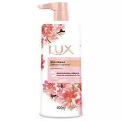 شامپو بدن لوکس 500 میل رایحه ساکورای شبنم دار - Lux bodywash dewy sakura - فروشگاه مواد غذایی استرو مارکت