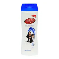 شامپو لایفبوی ضدشوره 340 میل حاوی پروتئین شیر و روی |  Lifebuoy shampoo anti dandruff milk protein & zinc - فروشگاه مواد غذایی استرو مارکت