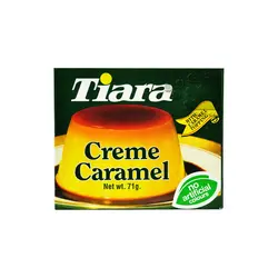 کرم کارامل تیارا 50 گرم - Tiara Creme Caramel - فروشگاه مواد غذایی استرو مارکت