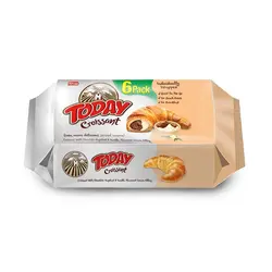 کروسان(پچ پچ) تودی شکلات وانیل و فندق - elvan croissant today - فروشگاه مواد غذایی استرو مارکت