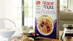 کورن فلکس پست همراه با دانه های انگور و آجیل - Post Corn Flakes Grape-Nuts - فروشگاه مواد غذایی استرو مارکت