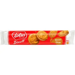 بیسکویت لوتوس کرم لوتوس 150 گرم بسته 15 عددی - Lotus cream Biscoff - فروشگاه مواد غذایی استرو مارکت