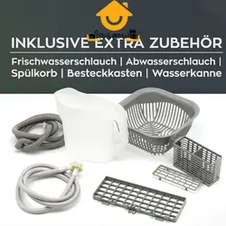 ماشین ظرفشویی رومیزی 4 نفره هنریچ مدل HTG 8841