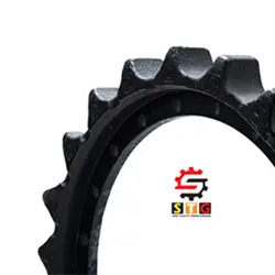 دنده اسپراکت بیل مکانیکی کوماتسو PC200-pc220 خط 5-6-7