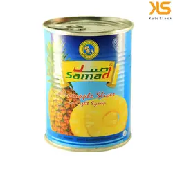 کمپوت آناناس حلقه ای اصل تایلند وارداتی وزن 565 گرم (بزرگ)