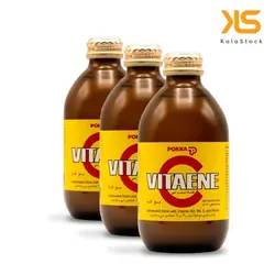 نوشیدنی گازدار ویتامین سی پوکا اصل ژاپن حجم 240 میلی لیتر + بسته بندی ضد ضربه