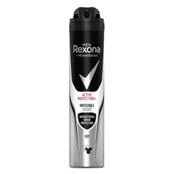 اسپری بدن مردانه رکسونا اصل انگلستان مدل Active Protection Invisible حجم 200 میلی لیتر