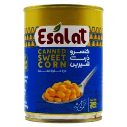 کنسرو ذرت شیرین اصالت ESALAT وزن 380 گرم