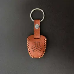 جاسوئیچی چرمی ساینا