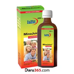 شربت مینا جویس یوروویتال 200 میلی لیتر