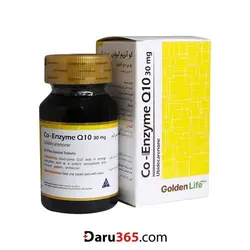 کوآنزیم کیوتن 30 میلی گرم گلدن لایف قرص 60 عدد