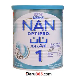نان 1 اوپتی پرو نستله شیر مناسب نوزادان 0 تا 6 ماه 400 گرم