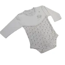 زیر دکمه آستین بلند طرح پروانه