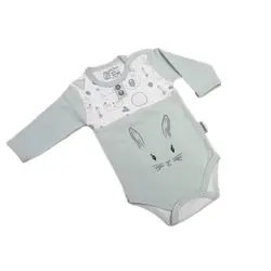 زیر دکمه آستین بلند طرح خرگوش